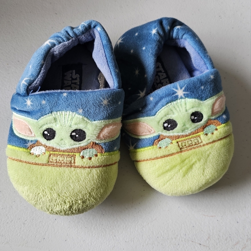Baby's/ Toddler Star Wars Grogu Yoda Slippers 5/6
